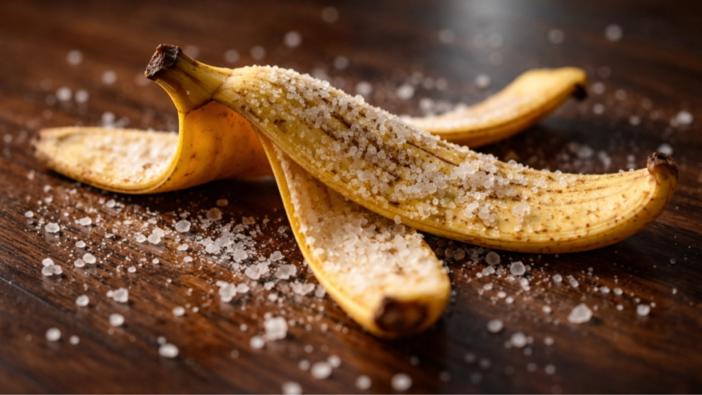 Cospargo la buccia di banana di sale e per tutto l’inverno mi rallegro della mia ingegnosità: il miglior lifehack per pigri