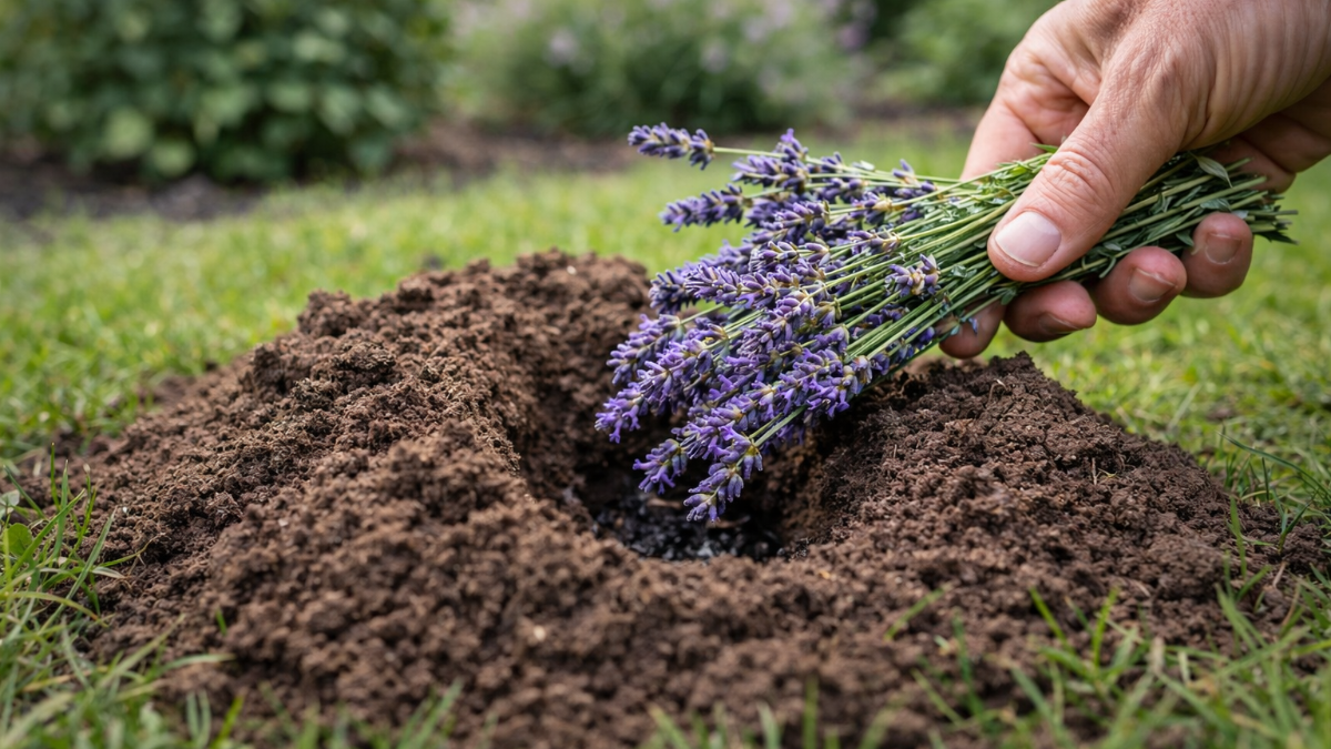La talpa sta già devastando il giardino nonostante la primavera fresca: versate questo nel suo cumulo e se ne andrà