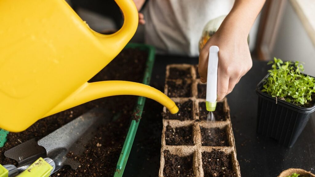 Bisogna inumidire il terriccio per vasi prima di piantare nuove piante?