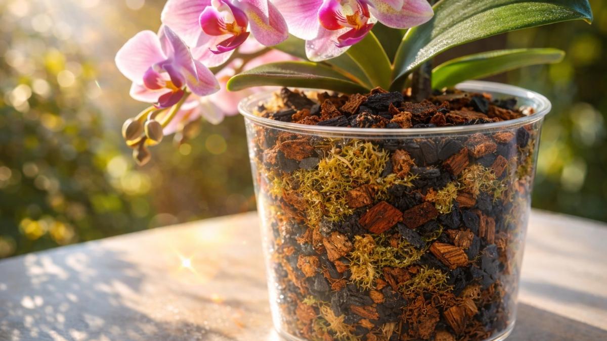 Mangiala a colazione e metti il nocciolo nel vaso con l’orchidea. L’orchidea si riempirà di fiori e le sue radici non marciranno. Un metodo di concimazione per orchidee perfetto per i pigri