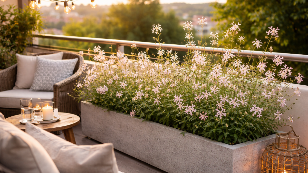 Né gerani, né lobelie. Quest’anno i balconi saranno conquistati da un fiore che fiorisce a lungo e quasi non chiede nulla in cambio