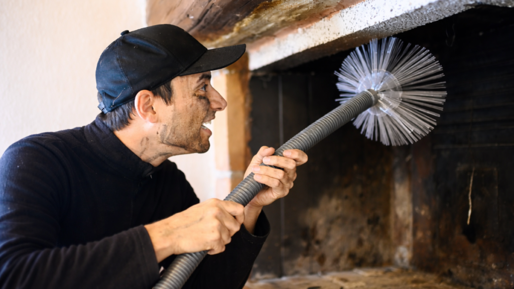 Prendete una bottiglia di plastica e la fuliggine volerà via dal camino in un attimo: pulire la stufa senza sale né amido è facile