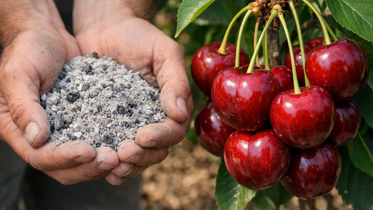 Una tazza sotto l’albero e le ciliegie diventano più grandi delle albicocche, dolci come miele e senza acidità