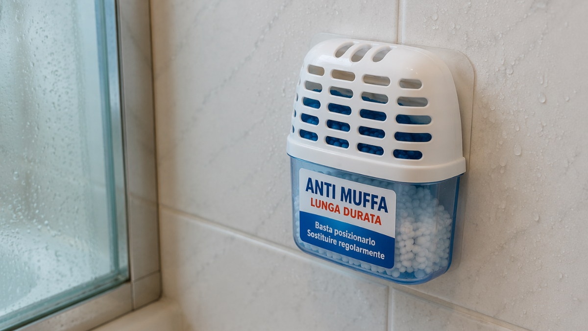 In bagno la ventola funzionava 24 ore su 24, ma le macchie di muffa continuavano a comparire. Lei ha risolto con una “piccola meraviglia economica” che basta semplicemente lasciare lì